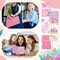 Mother’s Day Card Making Greeting Card Set – 50 Pack Blank Inside Cards with Envelopes & Stickers, 5 Assorted Funny Floral Designs 4×6 Inch Bulk Gift Set